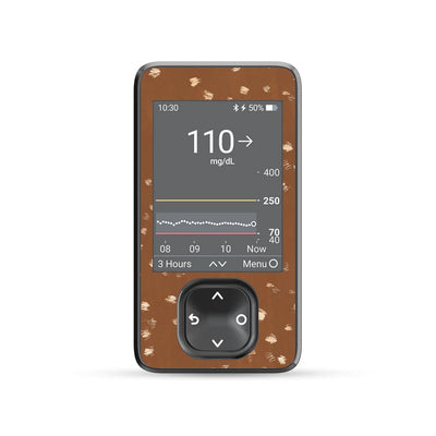 Deer Hide DEXCOM G7 and Stelo and G6 Touchscreen Receiver Sticker Deer Hide DEXCOM G7 and Stelo and G6 Touchscreen Receiver Sticker