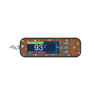 Deer Hide Sticker for Bayer Contour Next Glucometer Deer Hide Sticker for Bayer Contour Next Glucometer