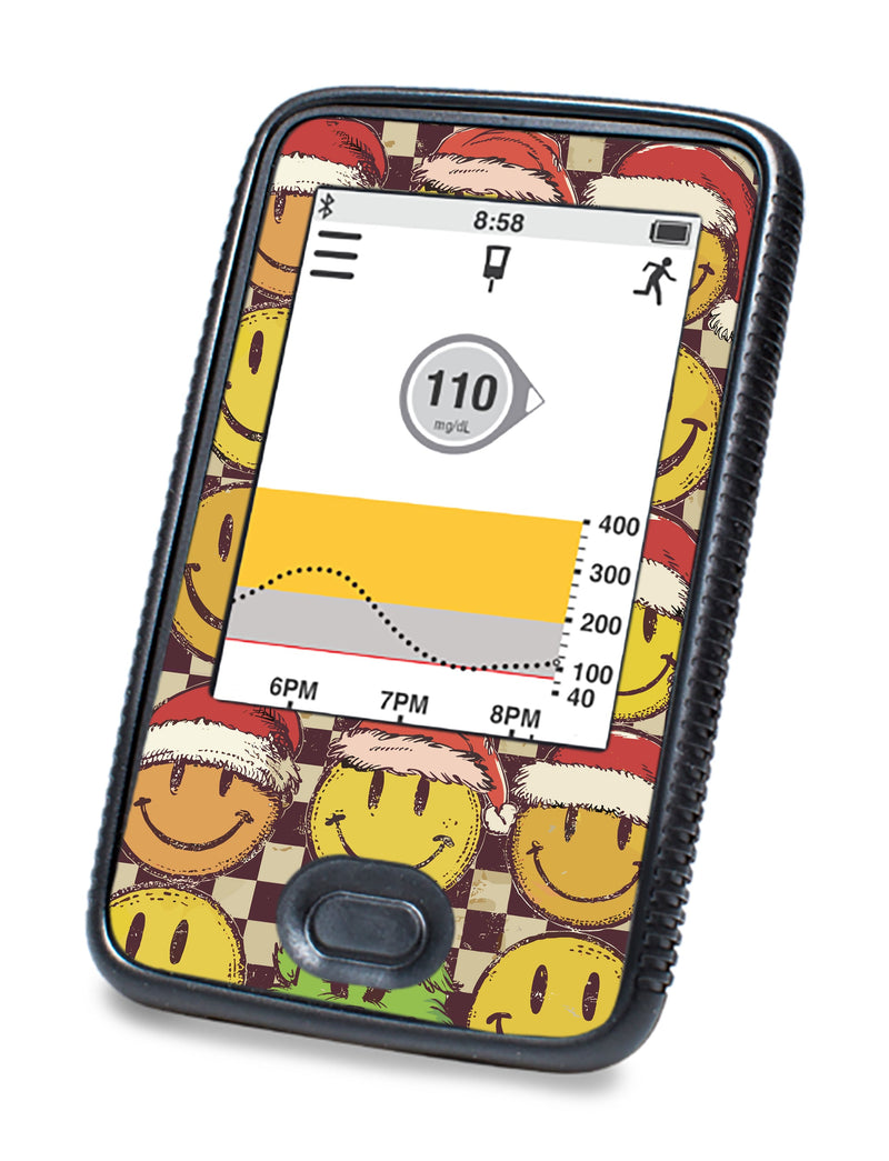 Merry Mischief Dexcom G6 Touchscreen Receiver Sticker - Pump Peelz Merry Mischief Dexcom G6 Touchscreen Receiver Sticker - Pump Peelz