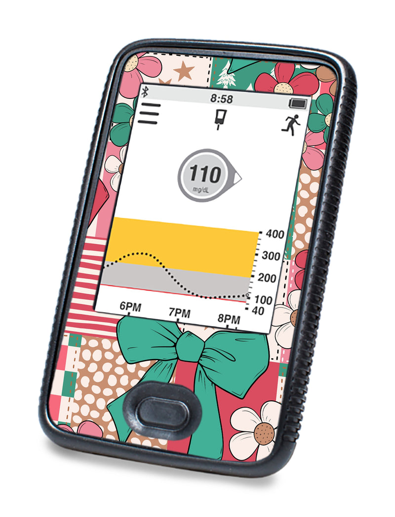 Merry Coquette Dexcom G6 Touchscreen Receiver Sticker - Pump Peelz Merry Coquette Dexcom G6 Touchscreen Receiver Sticker - Pump Peelz