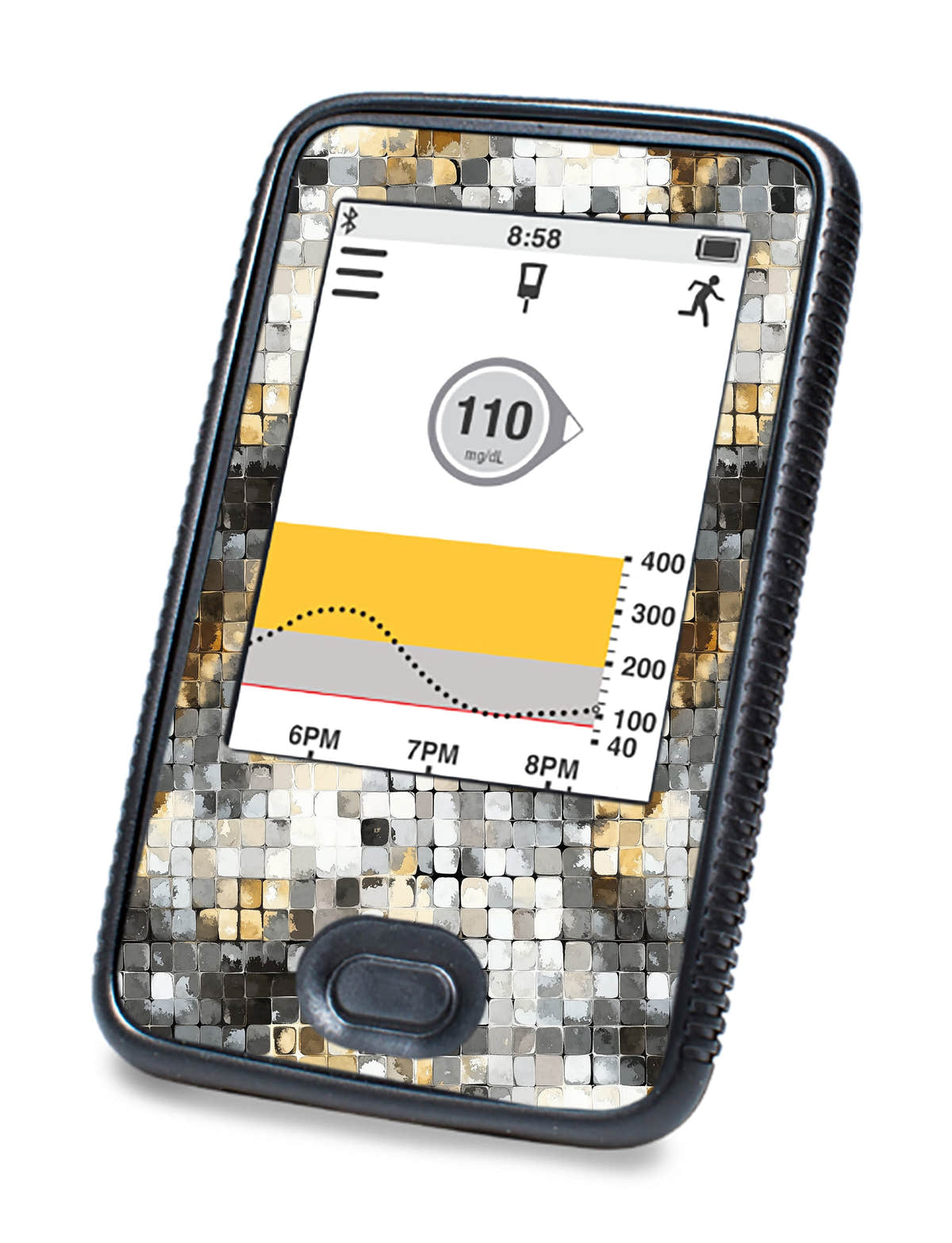 Champagne Glow DEXCOM G6 Touchscreen Receiver Champagne Glow DEXCOM G6 Touchscreen Receiver