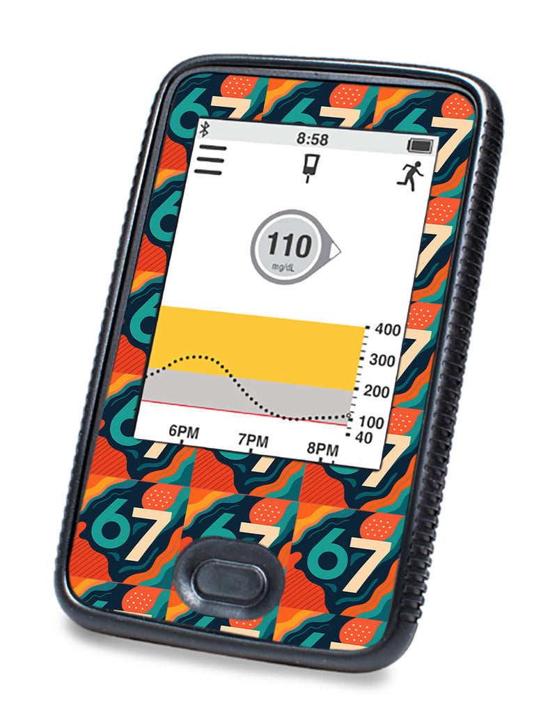 6/7 Dexcom G6 Touchscreen Receiver Sticker - Pump Peelz 6/7 Dexcom G6 Touchscreen Receiver Sticker - Pump Peelz