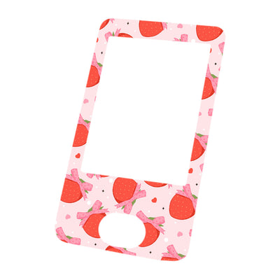 Strawberry Kisses Dexcom G6 Touchscreen Receiver Sticker - Pump Peelz Strawberry Kisses Dexcom G6 Touchscreen Receiver Sticker - Pump Peelz