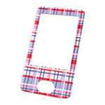 Party Plaid Dexcom G6 Touchscreen Receiver Sticker - Pump Peelz Party Plaid Dexcom G6 Touchscreen Receiver Sticker - Pump Peelz