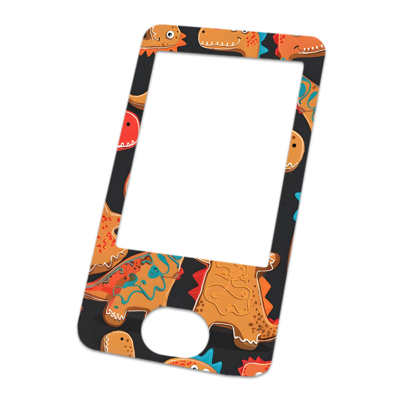 Jurassic Gingerbread Dexcom G6 Touchscreen Receiver Sticker - Pump Peelz Jurassic Gingerbread Dexcom G6 Touchscreen Receiver Sticker - Pump Peelz