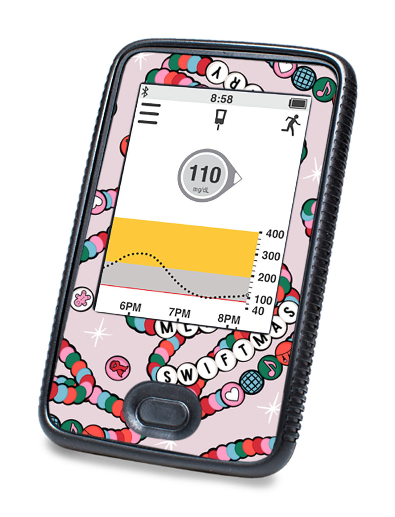 Merry Swiftmas Sticker for DEXCOM G6 Touchscreen Receiver Merry Swiftmas Sticker for DEXCOM G6 Touchscreen Receiver