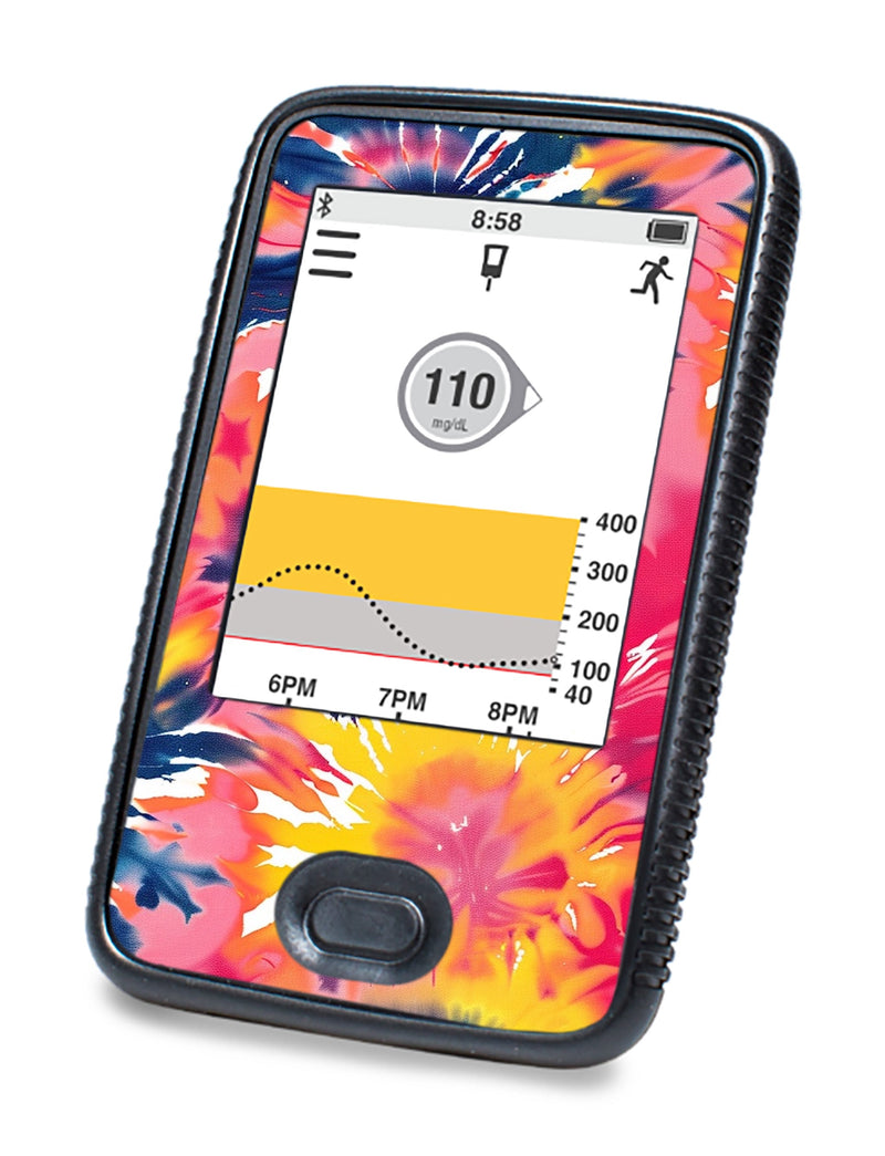 Summer Tie Dye DEXCOM G6 Touchscreen Receiver Summer Tie Dye DEXCOM G6 Touchscreen Receiver