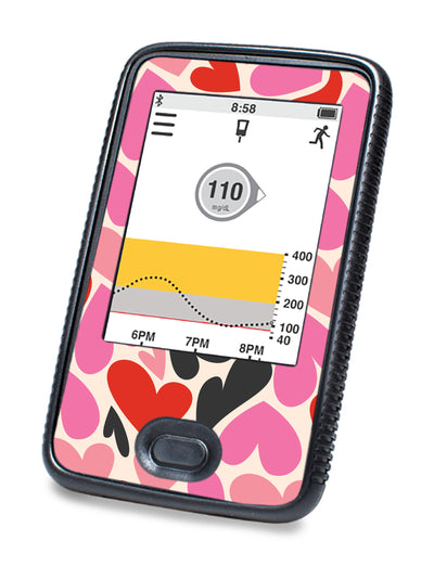 Heartbreaker Dexcom G6 Touchscreen Receiver Sticker - Pump Peelz Heartbreaker Dexcom G6 Touchscreen Receiver Sticker - Pump Peelz