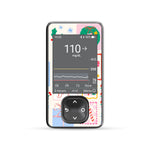 Holiday Greetings Dexcom G7 and G6 Touchscreen Receiver Sticker - Pump Peelz Holiday Greetings Dexcom G7 and G6 Touchscreen Receiver Sticker - Pump Peelz