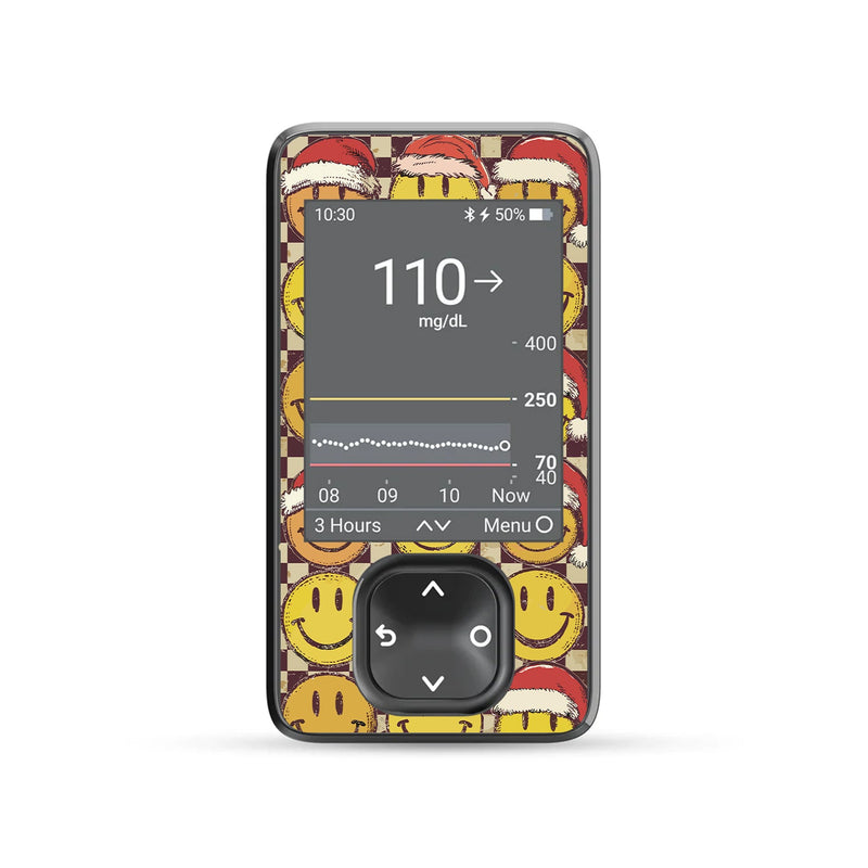 Merry Mischief Dexcom G7 and G6 Touchscreen Receiver Sticker - Pump Peelz Merry Mischief Dexcom G7 and G6 Touchscreen Receiver Sticker - Pump Peelz