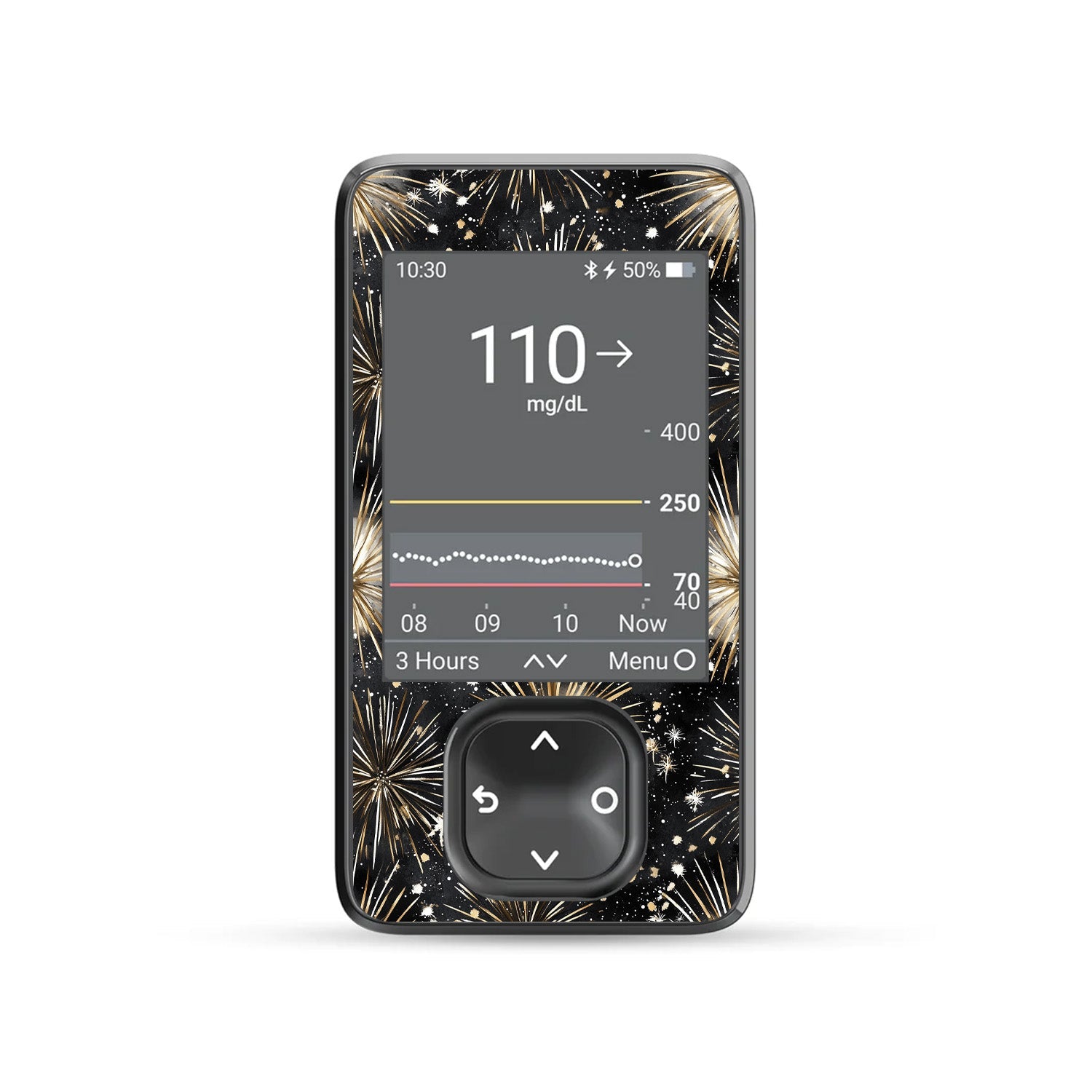 Fireworks DEXCOM G7 and G6 Touchscreen Receiver Sticker Fireworks DEXCOM G7 and G6 Touchscreen Receiver Sticker