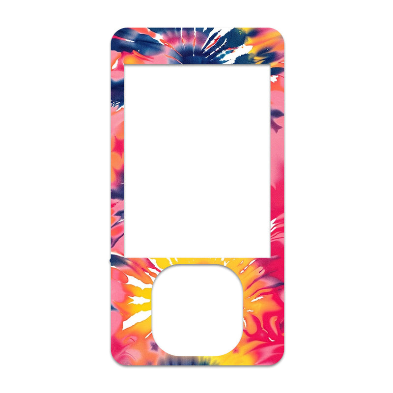 Summer Tie Dye DEXCOM G7 and G6 Touchscreen Receiver Sticker Summer Tie Dye DEXCOM G7 and G6 Touchscreen Receiver Sticker