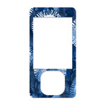 Monochrome Blue Tie Dye DEXCOM G7 and G6 Touchscreen Receiver Sticker Monochrome Blue Tie Dye DEXCOM G7 and G6 Touchscreen Receiver Sticker