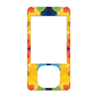 Bright Tie Dye DEXCOM G7 and G6 Touchscreen Receiver Sticker Bright Tie Dye DEXCOM G7 and G6 Touchscreen Receiver Sticker