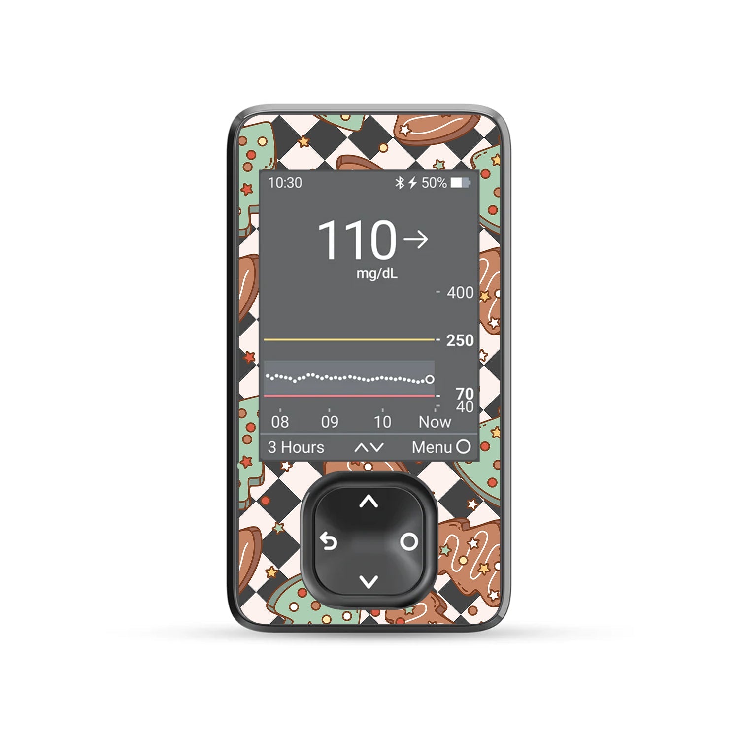 Sweet Tree Treats Dexcom G7 and G6 Touchscreen Receiver Sticker - Pump Peelz Sweet Tree Treats Dexcom G7 and G6 Touchscreen Receiver Sticker - Pump Peelz