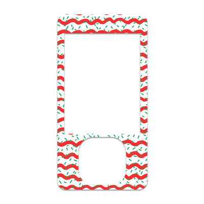 Christmas Icing Dexcom G7 and G6 Touchscreen Receiver Sticker - Pump Peelz Christmas Icing Dexcom G7 and G6 Touchscreen Receiver Sticker - Pump Peelz