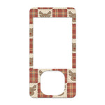 Rustic Reindeer Dexcom G7 and G6 Touchscreen Receiver Sticker - Pump Peelz Rustic Reindeer Dexcom G7 and G6 Touchscreen Receiver Sticker - Pump Peelz