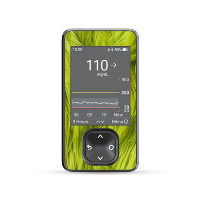 Green Fur Sticker for DEXCOM G7 and G6 Touchscreen Receiver Sticker Green Fur Sticker for DEXCOM G7 and G6 Touchscreen Receiver Sticker