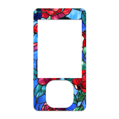 Crimson Blooms DEXCOM G7 and G6 Touchscreen Receiver Sticker Crimson Blooms DEXCOM G7 and G6 Touchscreen Receiver Sticker