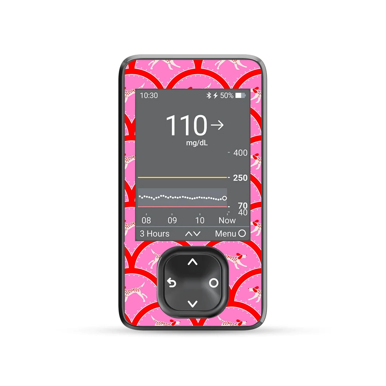 Puppy Love Dexcom G7 and G6 Touchscreen Receiver Sticker - Pump Peelz Puppy Love Dexcom G7 and G6 Touchscreen Receiver Sticker - Pump Peelz