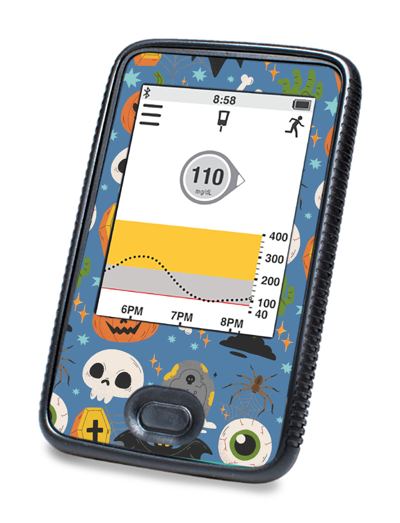 Spooky Night Dexcom G6 Touchscreen Receiver Sticker - Pump Peelz Spooky Night Dexcom G6 Touchscreen Receiver Sticker - Pump Peelz