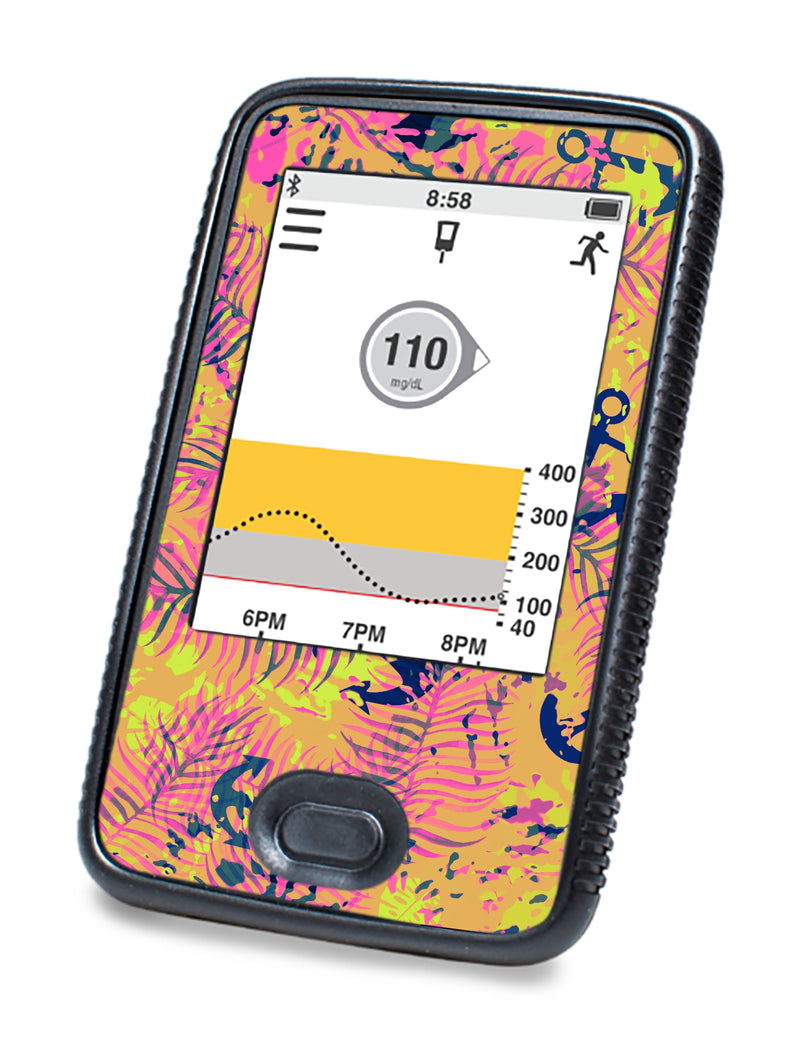 Electric Island Dexcom G6 Touchscreen Receiver Sticker - Pump Peelz Electric Island Dexcom G6 Touchscreen Receiver Sticker - Pump Peelz