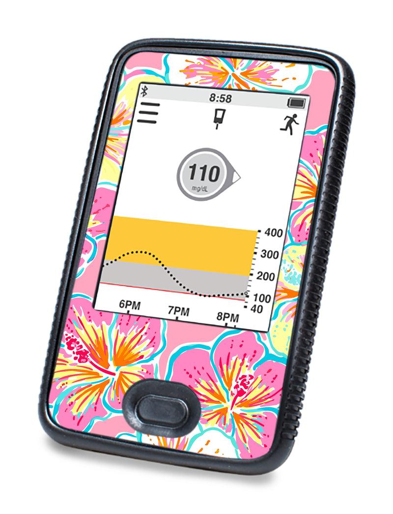 Tropic Crush Dexcom G6 Touchscreen Receiver Sticker - Pump Peelz Tropic Crush Dexcom G6 Touchscreen Receiver Sticker - Pump Peelz