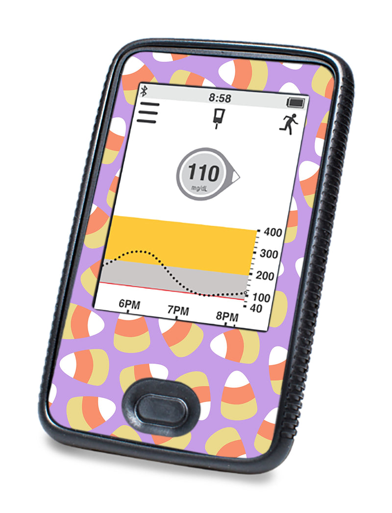 Candy Corn Dexcom G6 Touchscreen Receiver Sticker - Pump Peelz Candy Corn Dexcom G6 Touchscreen Receiver Sticker - Pump Peelz