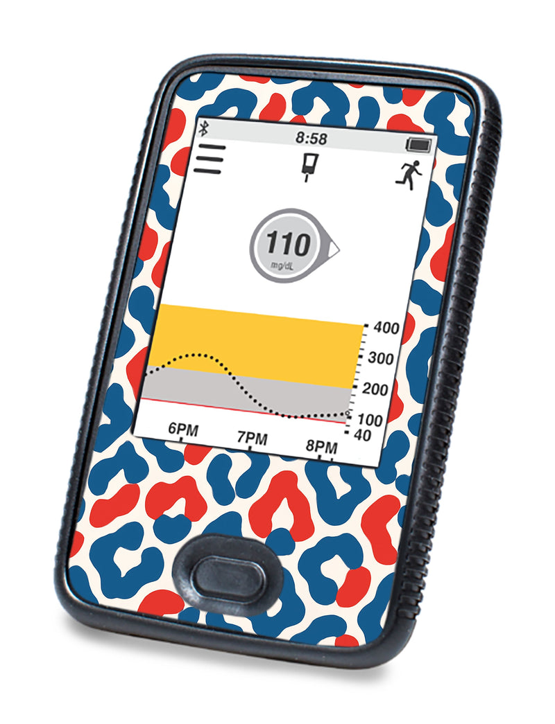 Freedom Fur Dexcom G6 Touchscreen Receiver Sticker - Pump Peelz Freedom Fur Dexcom G6 Touchscreen Receiver Sticker - Pump Peelz