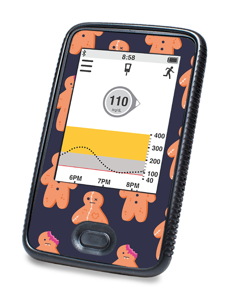Zombie Cookies Dexcom G6 Touchscreen Receiver Sticker - Pump Peelz Zombie Cookies Dexcom G6 Touchscreen Receiver Sticker - Pump Peelz