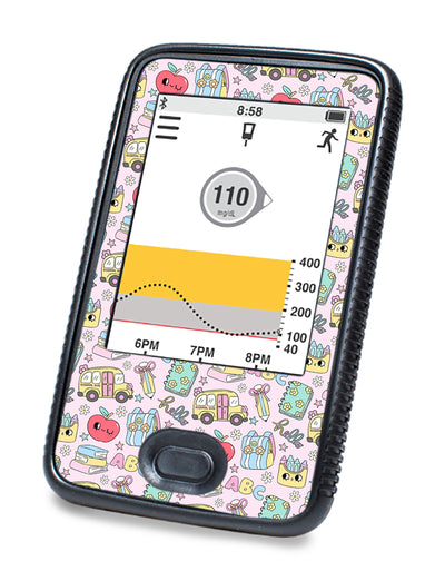 Tiny Scholar Dexcom G6 Touchscreen Receiver Sticker - Pump Peelz Tiny Scholar Dexcom G6 Touchscreen Receiver Sticker - Pump Peelz