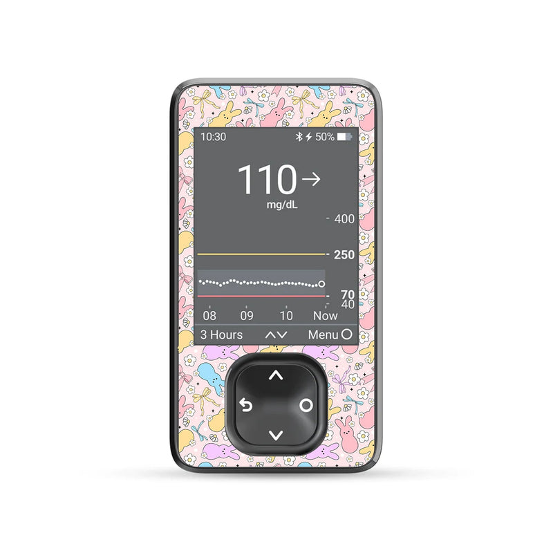 Hoppy Spring Dexcom G7 Touchscreen Receiver Sticker - Pump Peelz Hoppy Spring Dexcom G7 Touchscreen Receiver Sticker - Pump Peelz