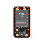 Inferno Chicken Dexcom G7 Touchscreen Receiver Sticker - Pump Peelz Inferno Chicken Dexcom G7 Touchscreen Receiver Sticker - Pump Peelz