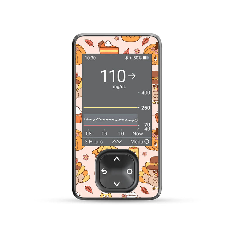 Cozy Harvest Dexcom G7 Touchscreen Receiver Sticker - Pump Peelz Cozy Harvest Dexcom G7 Touchscreen Receiver Sticker - Pump Peelz