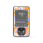 Wildflower Doodle Dexcom G7 Touchscreen Receiver Sticker - Pump Peelz Wildflower Doodle Dexcom G7 Touchscreen Receiver Sticker - Pump Peelz