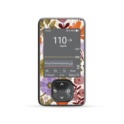 Autumn Meadow Dexcom G7 Touchscreen Receiver Sticker - Pump Peelz Autumn Meadow Dexcom G7 Touchscreen Receiver Sticker - Pump Peelz