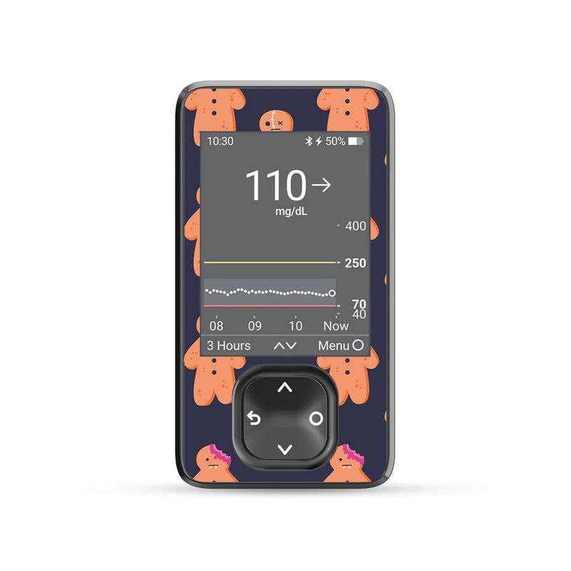 Zombie Cookies Dexcom G7 Touchscreen Receiver Sticker - Pump Peelz Zombie Cookies Dexcom G7 Touchscreen Receiver Sticker - Pump Peelz