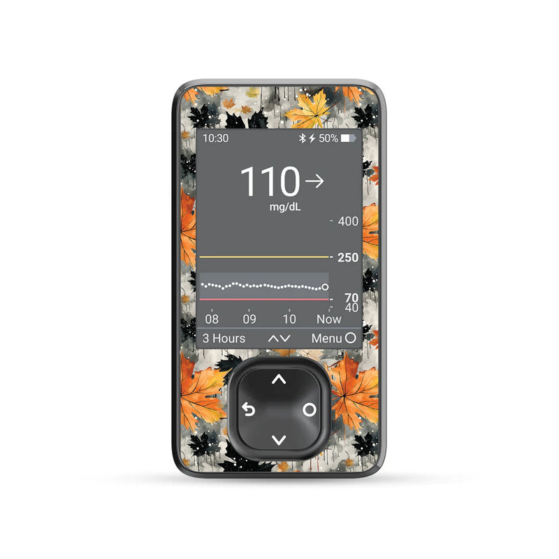 Fall Camo DEXCOM G7 and Stelo and G6 Touchscreen Receiver Sticker Fall Camo DEXCOM G7 and Stelo and G6 Touchscreen Receiver Sticker
