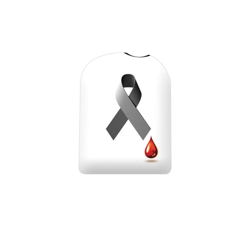 Diabetes Ribbon Pod Sticker – Pump Peelz Diabetes Ribbon Pod Sticker – Pump Peelz