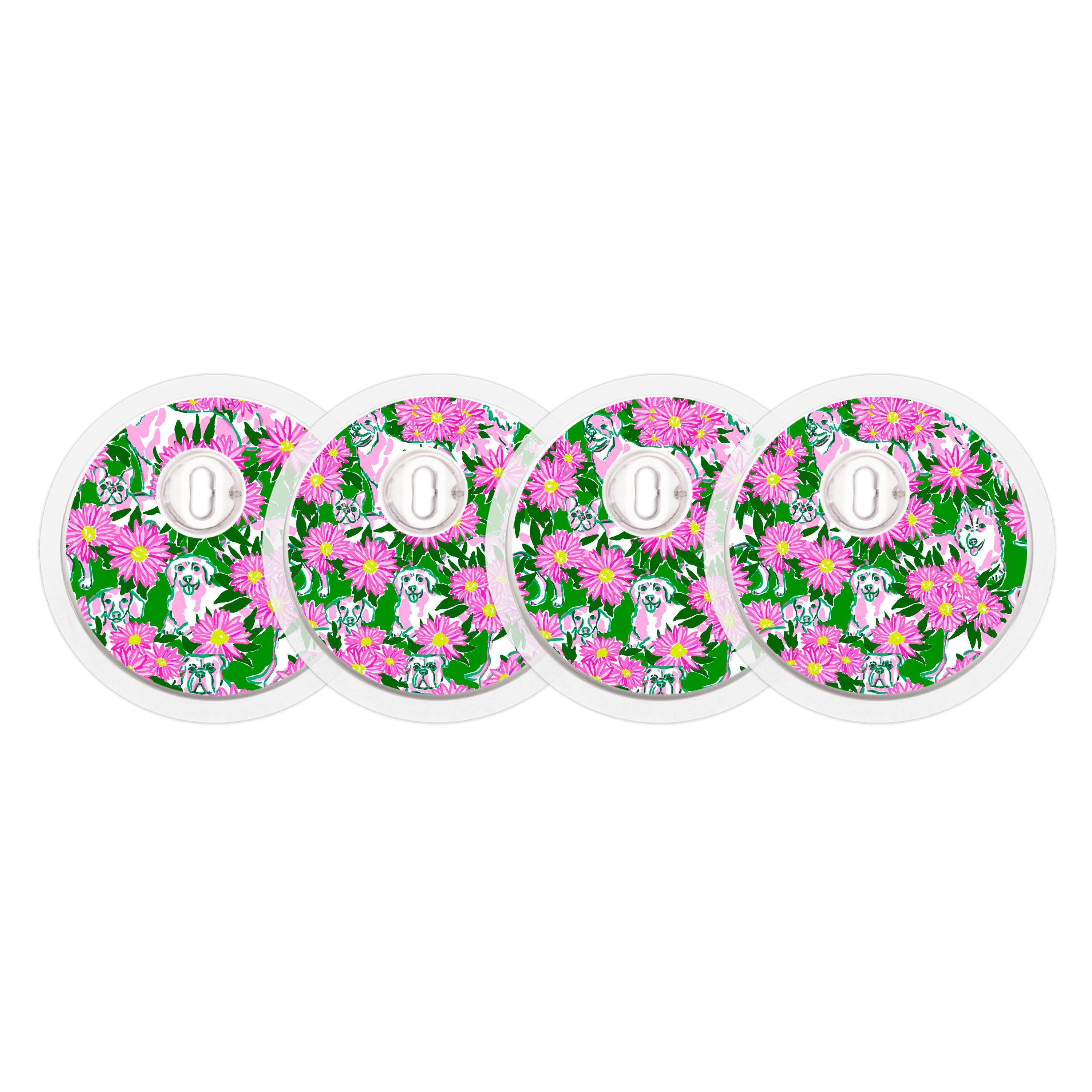 Dogs and Daisies Designed for the FreeStyle Libre 3 Plus & Lingo Sensor Dogs and Daisies Designed for the FreeStyle Libre 3 Plus & Lingo Sensor