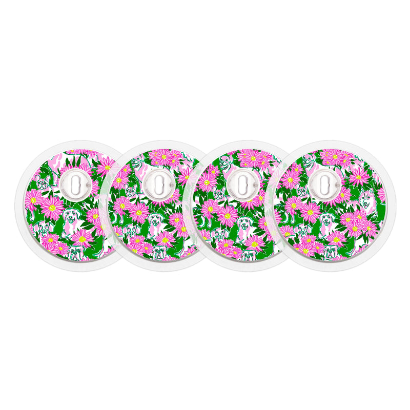 Dogs and Daisies Designed for the FreeStyle Libre 3 Plus & Lingo Sensor Dogs and Daisies Designed for the FreeStyle Libre 3 Plus & Lingo Sensor