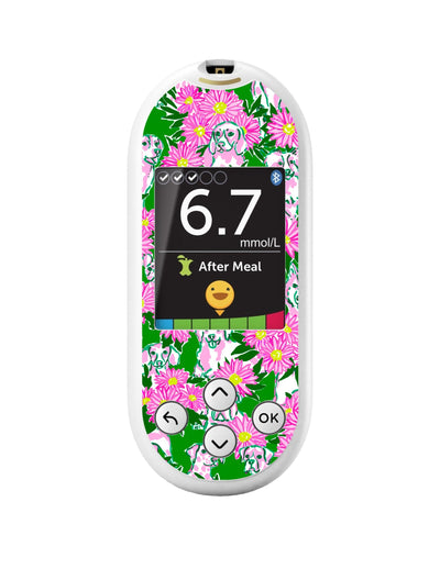 Dogs and Daisies for OneTouch Verio Reflect Glucometer Dogs and Daisies for OneTouch Verio Reflect Glucometer