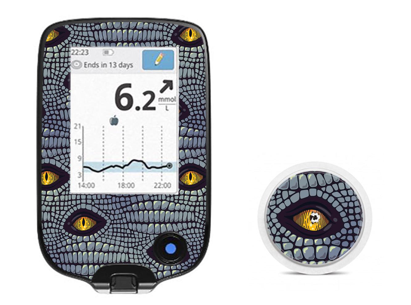 Dragon Sticker Freestyle Libre 2 Dragon Sticker Freestyle Libre 2