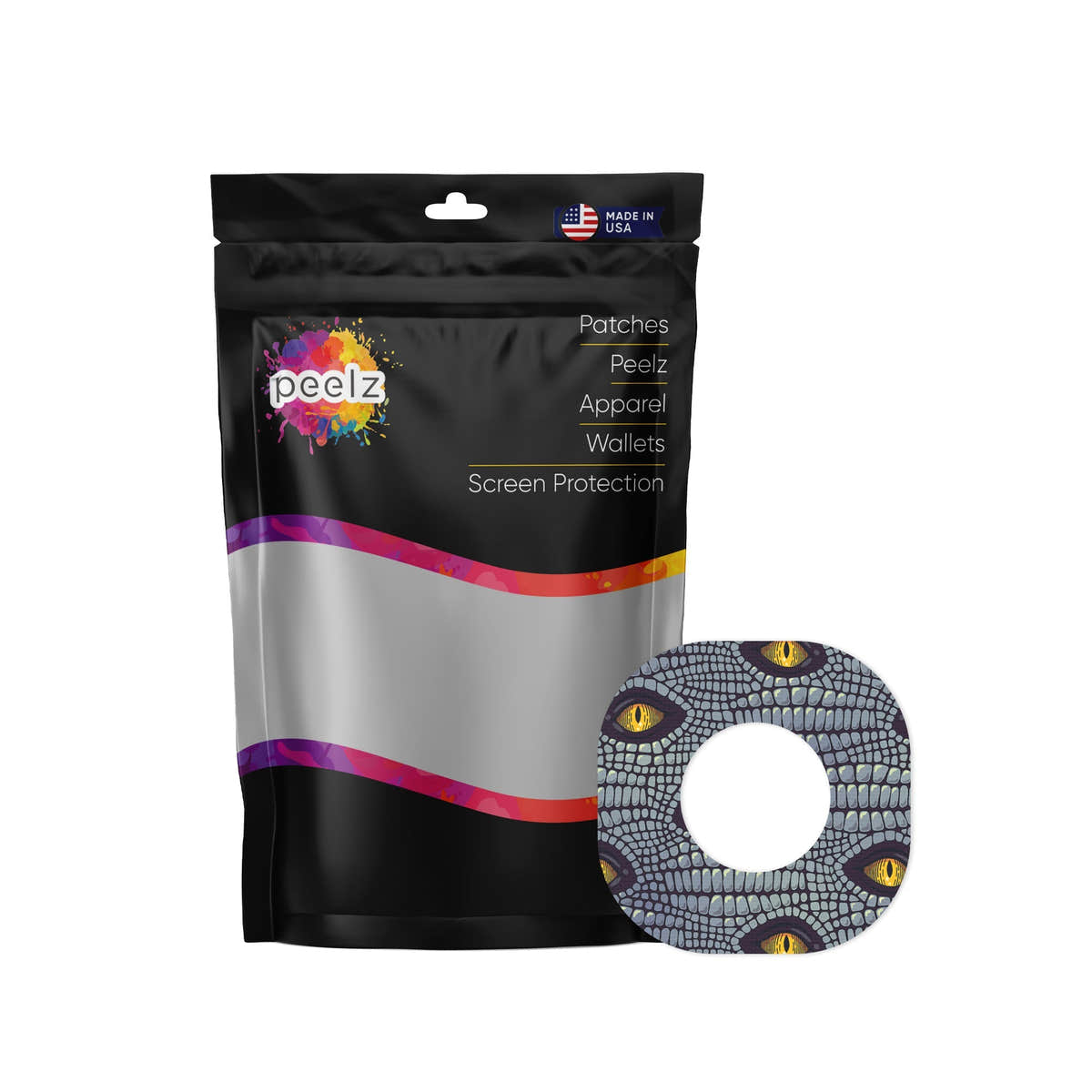 Dragon Dexcom G7 and Stelo Patch Tape - Pump Peelz Dragon Dexcom G7 and Stelo Patch Tape - Pump Peelz