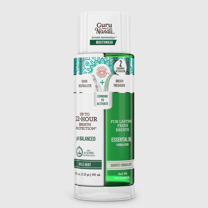 Dual Barrel Breath Harmonizer Mouthwash, Wild Mint Dual Barrel Breath Harmonizer Mouthwash, Wild Mint