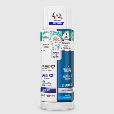 Dual Barrel Oxyburst Whitening Mouthwash, Wild Mint Dual Barrel Oxyburst Whitening Mouthwash, Wild Mint