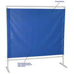MJM International 7001 Portable privacy screen single screen, 65" W x 70" H MJM International 7001 Portable privacy screen single screen, 65" W x 70" H