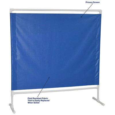 MJM International 7001 Portable privacy screen single screen, 65" W x 70" H MJM International 7001 Portable privacy screen single screen, 65" W x 70" H