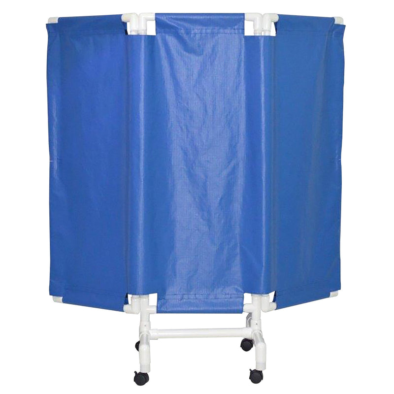 MJM International 7003-2TW Portable privacy screen, 3-panel: panel size: 21.25" W x 51" H w/ 2" Twin nylon casters MJM International 7003-2TW Portable privacy screen, 3-panel: panel size: 21.25" W x 51" H w/ 2" Twin nylon casters
