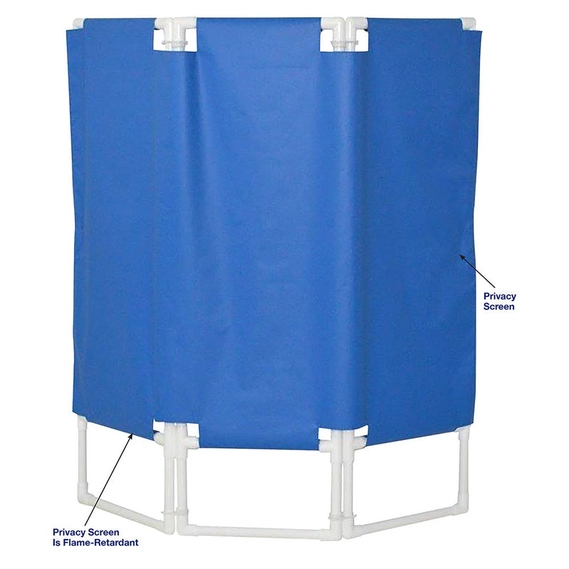 MJM International 7003 Portable privacy screen, 3-panel: panel size: 21.25" W x 51" H MJM International 7003 Portable privacy screen, 3-panel: panel size: 21.25" W x 51" H